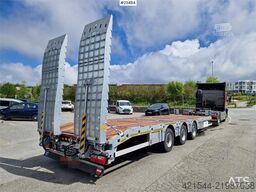 Alim Machine trailer with hydraulic drive ramps, NEW/Un