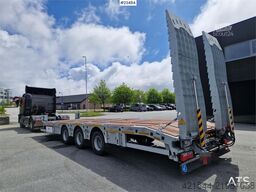 Alim Machine trailer with hydraulic drive ramps, NEW/Un