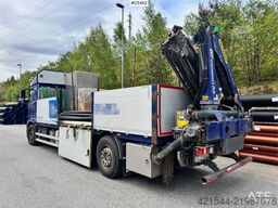 Mercedes-Benz Actros 2553 6x2 crane truck with 19 tm Palfinger c