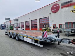 Alim Machine trailer with hydraulic drive ramps, NEW/Un