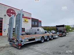 Alim Machine trailer with hydraulic drive ramps, NEW/Un