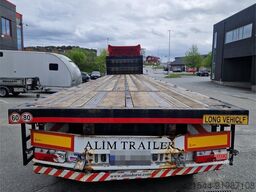 Alim trailer semi-trailer with container locks and fric