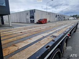 Alim trailer semi-trailer with container locks and fric