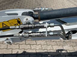 BOBCAT E19 MS01 AUX1+2 2xTieflöffel 1x Grabenräumwanne