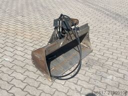 BOBCAT E19 MS01 AUX1+2 2xTieflöffel 1x Grabenräumwanne
