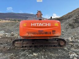Hitachi ZX350LC-3 Excavator with Digging Bucket