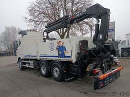 VOLVO FH460 6x2R Globe HIAB X-HiPro232E5 6,3m PalGabel
