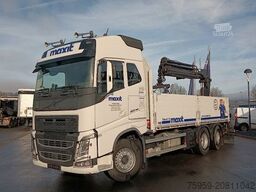 VOLVO FH460 6x2R Globe HIAB X-HiPro232E5 6,3m PalGabel