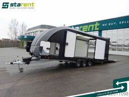 BRIAN JAMES TRAILERS Race Transporter 7, Seilwinde, Solar, Kamera