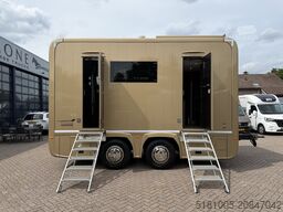 STX De Luxe 18T STX trailer 18T, 4 horses + living