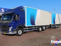 Volvo FM 420 6x2 Bak + Dhollandia klep 1500 kg + Aanh...