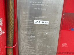 Trencor Containers 20FT ISO / 25.000L / 1-COMPARTMENT / T11 / 22T6
