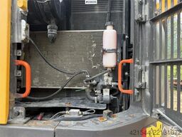Volvo ECR355EL excavator with bucket, rototilt, and GPS