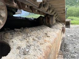 Volvo ECR355EL excavator with bucket, rototilt, and GPS