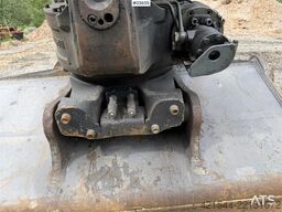 Volvo ECR355EL excavator with bucket, rototilt, and GPS