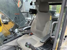 Volvo ECR355EL excavator with bucket, rototilt, and GPS
