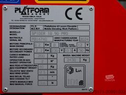 Platform Basket Spider 18.90 PRO CE Declaration, Valid inspection,