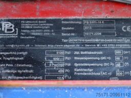 PB Lifttechnik S171-16E Electric, 17.3m Working Height, 400kg Cap