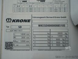 KRONE CH?ODNIA / THERMO KING SLXi 400 / 2019 ROK / DO