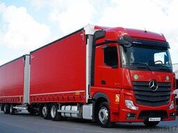 MERCEDES-BENZ ACTROS 2545 / ZESTAW TANDEM 120 M3 / PRZEJAZDOW