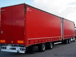 MERCEDES-BENZ ACTROS 2545 / ZESTAW TANDEM 120 M3 / PRZEJAZDOW