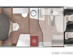 ROLLER TEAM Kronos 266 TL, Queensbett, Hubbett, Raumbad, 5 P