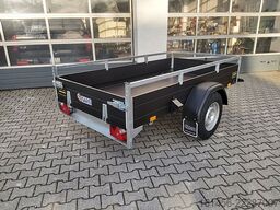 Saris schwarzer Anhänger Aluminium 1300kg gebremst