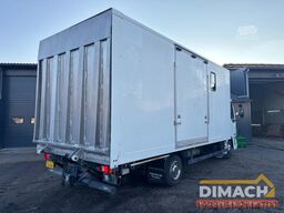 DAF AE45BF Paardenwagen 4 paarden plekken + men kar...