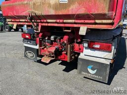 Scania R730 Tridem Tipper truck. Snowrigged.