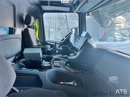 Scania P114 380 refuse compactor truck with front loader