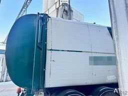 Scania P114 380 refuse compactor truck with front loader