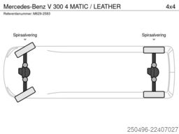 Mercedes-Benz V 300 4 MATIC / LEATHER