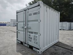 8 Fuß Seecontainer / Lagercontainer /one Way / RAL 7035/7016 / Minicontainer