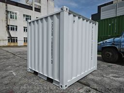 8 Fuß Seecontainer / Lagercontainer /one Way / RAL 7035/7016 / Minicontainer