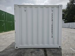 8 Fuß Seecontainer / Lagercontainer /one Way / RAL 7035/7016 / Minicontainer
