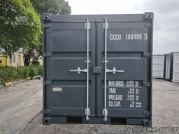 8 Fuß Seecontainer / Lagercontainer /one Way / RAL 7035/7016 / Minicontainer