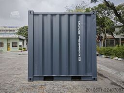 8 Fuß Seecontainer / Lagercontainer /one Way / RAL 7035/7016 / Minicontainer
