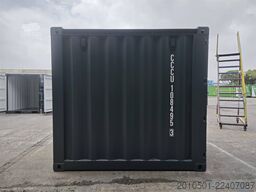 8 Fuß Seecontainer / Lagercontainer /one Way / RAL 7035/7016 / Minicontainer