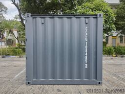 8 Fuß Seecontainer / Lagercontainer /one Way / RAL 7035/7016 / Minicontainer