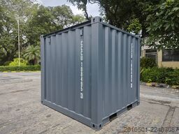 8 Fuß Seecontainer / Lagercontainer /one Way / RAL 7035/7016 / Minicontainer
