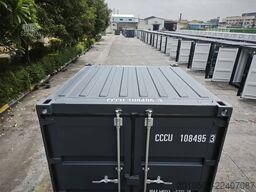 8 Fuß Seecontainer / Lagercontainer /one Way / RAL 7035/7016 / Minicontainer