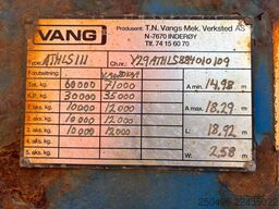 Vang ATHLS 111 EXTANDABLE (3m) + WIDENING (0.4m)