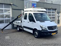 Mercedes-Benz Sprinter 514 CDI 366 Hiab Laadkraan 018T Trekha...