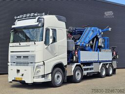 Volvo FH 500 8x4 / FASSI F2150 / WINCH / WORK BASKET