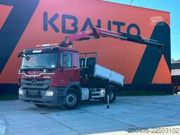 Mercedes-Benz Actros 1832 4x2 FASSI F135A22 / BOX L=3707 mm
