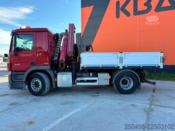 Mercedes-Benz Actros 1832 4x2 FASSI F135A22 / BOX L=3707 mm