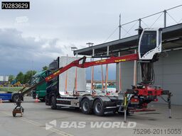 Scania S650 S 6X4 Tajfun LIV100K Kran Holztransport Re...