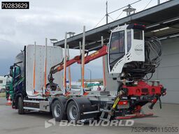 Scania S650 S 6X4 Tajfun LIV100K Kran Holztransport Re...