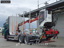 Scania S650 S 6X4 Tajfun LIV100K Kran Holztransport Re...
