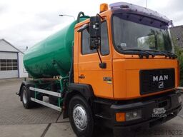 MAN 18-264 6 cil manualpomp,toilet truck vacuum/ press